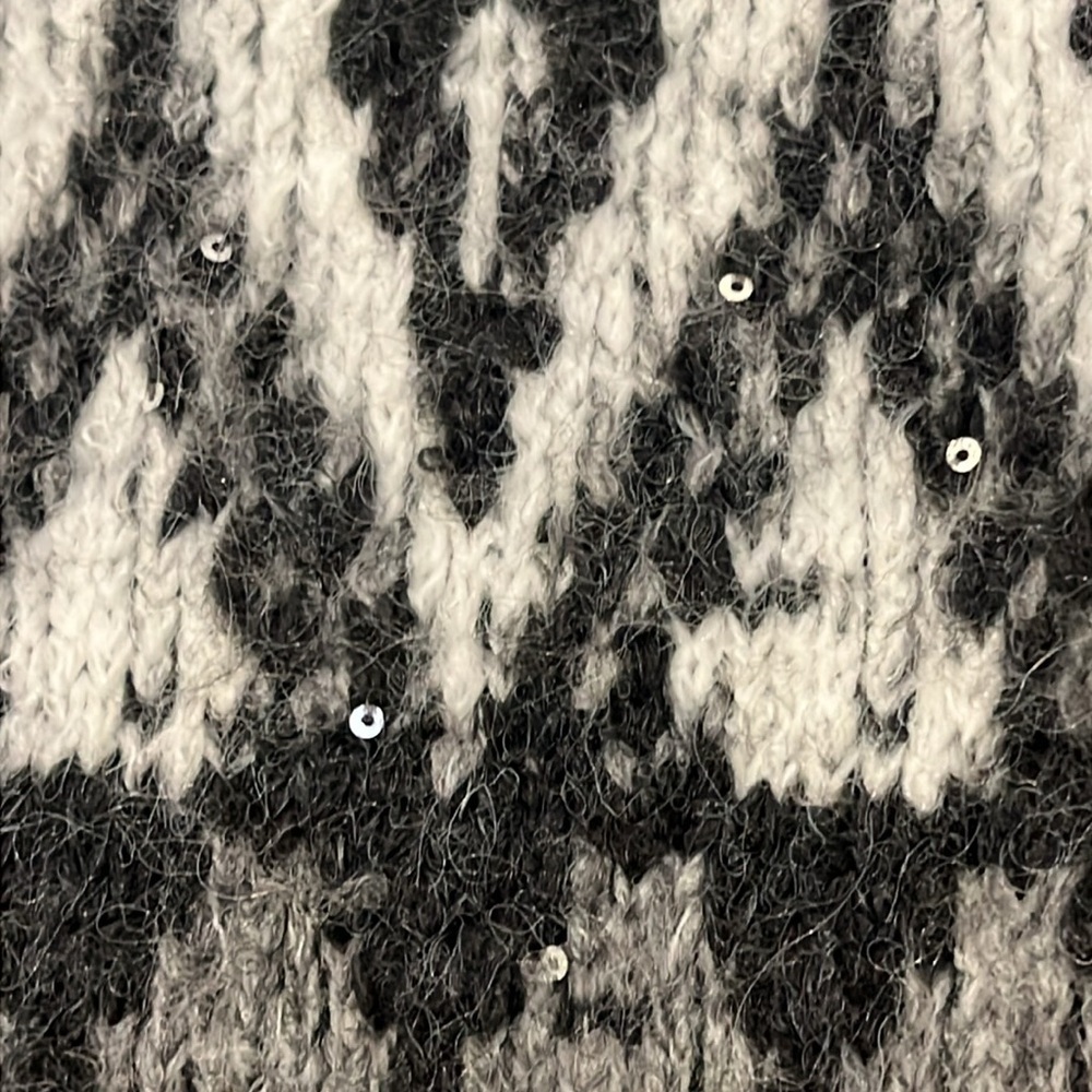 Soft Surroundings | New Fair Isle Seelie sweater Womens size L sequins soft cozy - Picture 6 of 9
